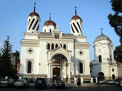 Română: Biserica „Sf. Silvestru”, „Sfântul Silvestru, Episcopul Romei” său „Adormirea Maicii Domnului”, Str. Silvestru, monument istoric B-II-a-B-19694