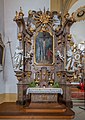 * Nomination Side altar of the Catholic parish church Mariae Geburt in Pettstadt --Ermell 10:34, 12 December 2021 (UTC) * Promotion  Support Good quality. --Tagooty 08:36, 15 December 2021 (UTC)