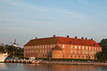 Sønderborg castle seen from the harbour