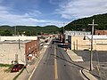 File:2020-05-26 17 41 41 View east along West Virginia State Route 46 (Armstrong Street) from the overpass for U.S. Route 220 (Mineral Street) in Keyser, Mineral County, West Virginia.jpg