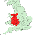 The Welsh Marches within the Kingdom of England