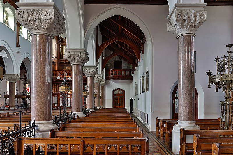 File:Loughrea St. Brendan's Cathedral East Aisle 2019 09 05.jpg