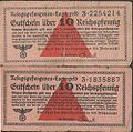 The 10 Pfennig coupon