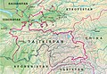 Overview Map of Tajikistan