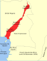 Derivative version: map of British Cameroons