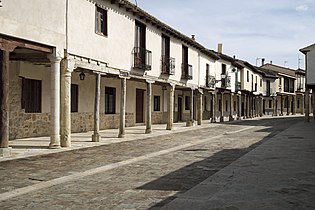 Soportales in Spain, Covered sidewalk