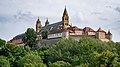 Schwäbisch Hall - Comburg - Ansicht vom Festplatz Steinbach