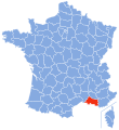 Bouches-du-Rhône en France