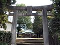 Torii at Kutaragi-jinja 久多良木神社の鳥居