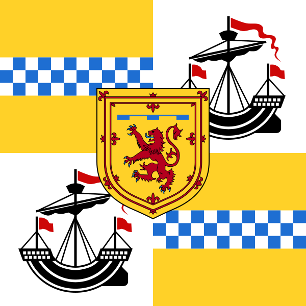 File:Personal Banner of the Duke of Rothesay.svg