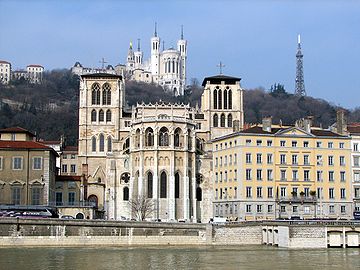 Cathédrale Saint-Jean et basilique de Fourvière Lyon