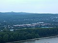 The south of the town seen from the Rolandsbogen