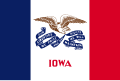 Flag of Iowa, USA