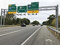 File:2019-10-03 09 55 16 View east along Maryland State Route 32 (Patuxent Freeway) at Exit 13B (Interstate 95 SOUTH, Washington) in Columbia, Howard County, Maryland.jpg