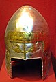 Helmet of Agighiol, silver and gold