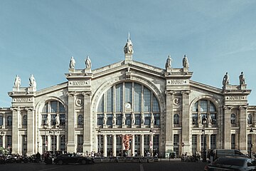 Gare du Nord, Paris, old part
