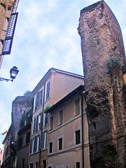 Ruins of Thermae of Agrippa, near Pantheon (baths)