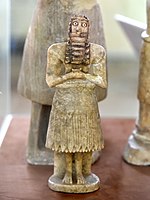Statue of male worshipper from Tell Asmar