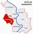 map of Köln-Lindenthal