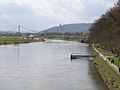 Weser bei Minden mit Kaiser-Wilhelm-Denkmal
