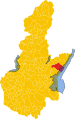 Map of comune of Gargnano (province of Brescia, region Lombardy, Italy)