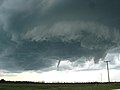 Cumulonimbus arcus tuba that produced a category F5 tornado