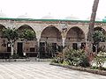 The mosque courtyard