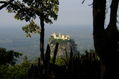 Buddhist monastery on Taung Kalat southwest of Mount Popa