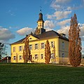 Bad Rappenau - Saline - Salinenamtsgebäude - Abendlicht-Ansicht von SW