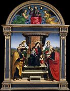 以下の一部分: Colonna Altarpiece 