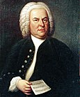 Johann Sebastian Bach by Elias Gottlob Haussmann (1748)