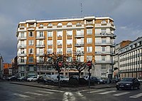 La résidence Maës, place Jacquard, à Lille