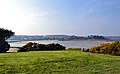 Vue vers Roscoff depuis l'îlot Sainte-Anne.