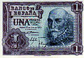 Recto 1 Peseta (1953)