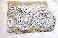 English: Ancient Roman stone fragment of a coffer from a grave construction (CSIR II/5, 583) on the eastern wall Deutsch: Römerzeitliches Bruchstück einer Kassettendecke von einem Grabbau (CSIR II/5, 583) an der Ostwand