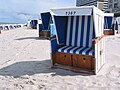 Beach chair near Westerland