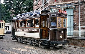 CFE tram 410 of 1903 at MTUB