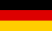 Flag used in Austria by supporters of reunification with Germany