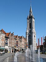 Tournai, Gothic belfry.