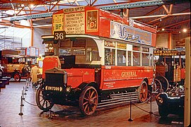 LGOC S 472 AEC S-Type in the National Motor Museum, Beaulieu