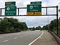 File:2020-07-16 08 58 36 View south along New Jersey State Route 444 (Garden State Parkway) at Exit 154 (U.S. Route 46 WEST, Clifton) in Clifton, Passaic County, New Jersey.jpg