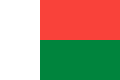 Drapeau de Madagascar Flag of Madagascar