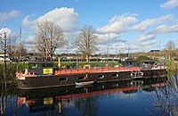 Péniche canal de l'Esplanade à Lille