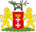 Late Coat of Arms of the Republic of Danzig (Napoleonic).svg