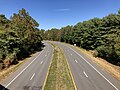 File:2019-10-15 13 18 48 View west along Virginia State Route 55 (John Marshall Highway) from the overpass for Interstate 66 (Shenandoah Freeway) in Broad Run, Fauquier County, Virginia.jpg