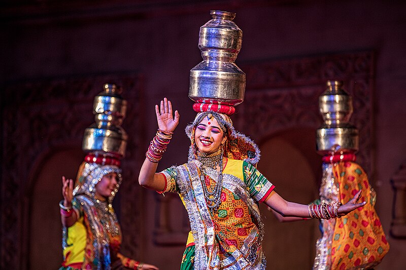 File:Folk dance of Rajasthan.jpg