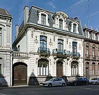 Hôtel particulier, rue de Gand, à Tourcoing