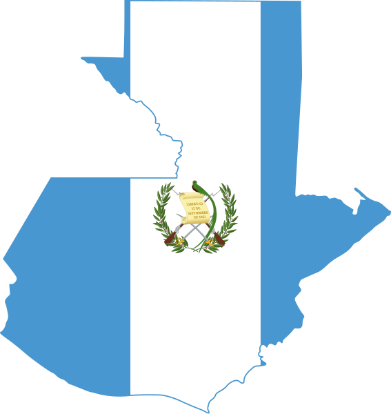 File:Flag map of Guatemala.svg