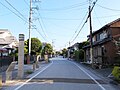 The site of Haruda-shuku post town along with the old Nagasaki highway 長崎街道の原田宿跡、筑紫野市