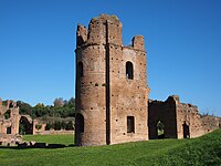 Part of the Circus of Maxentius